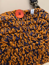 Carica l'immagine nel visualizzatore di Gallery, Pochette in cotone e lurex con tracolla a spalla