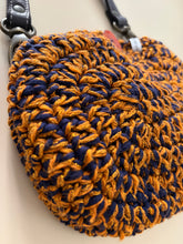 Carica l'immagine nel visualizzatore di Gallery, Pochette in cotone e lurex con tracolla a spalla
