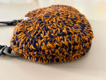Carica l'immagine nel visualizzatore di Gallery, Pochette in cotone e lurex con tracolla a spalla
