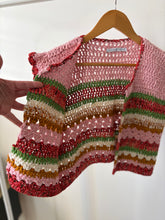 Carica l'immagine nel visualizzatore di Gallery, Gilet uncinetto in cotone
