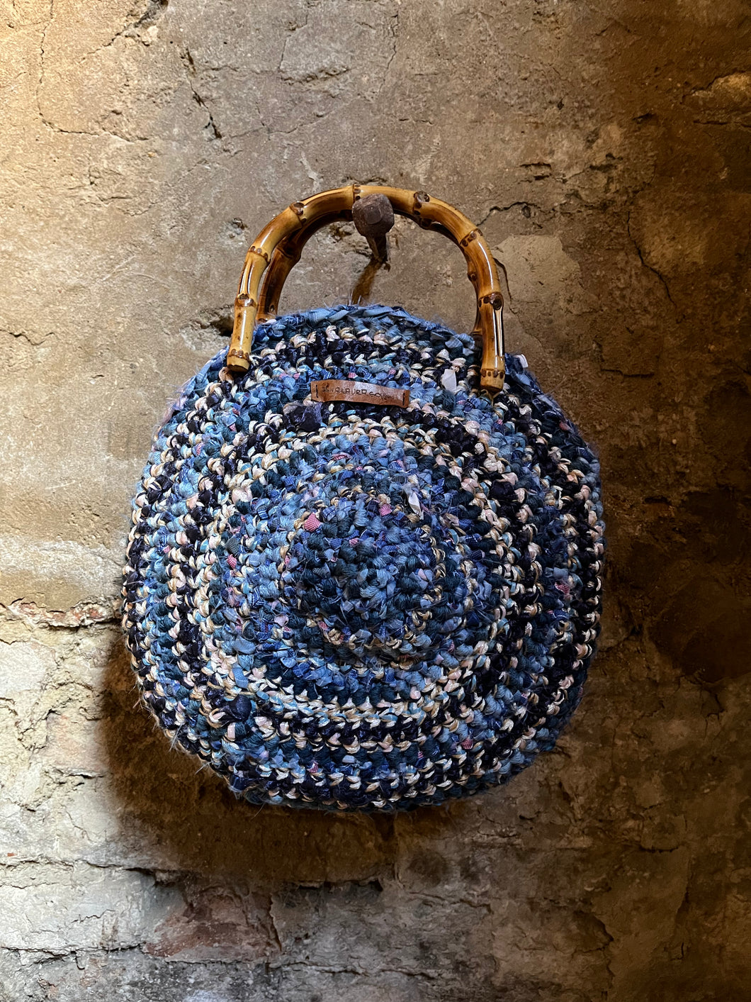 Borsa rotonda uncinetto